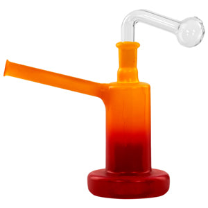 O.B. Water Pipe 8186 6.5" Yellow/Red