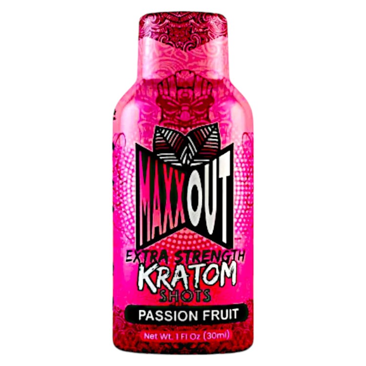 MAXXOUT Extracts & Drinks Kratom Extract Shot 30ml - 330mg MIT Passion Fruit