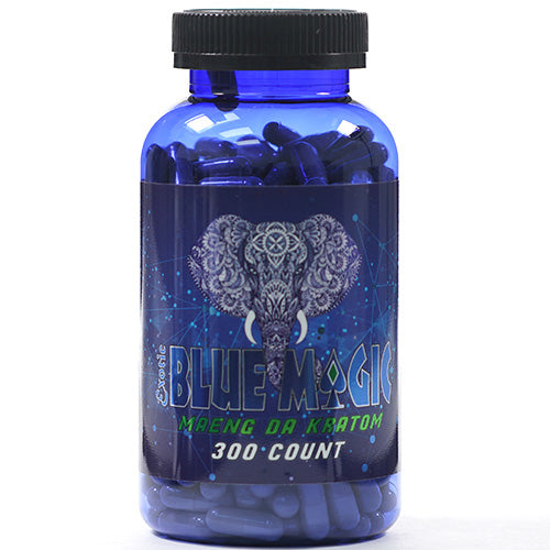 Blue Magic Tablets & Caplets Kratom 300ct Maeng Da