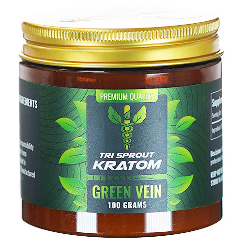 Tri Spout Powders Kratom 100gr Green Vein