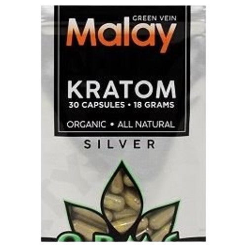 OPMS Tablets & Caplets Kratom 30ct - 18gr Green Vein Malay