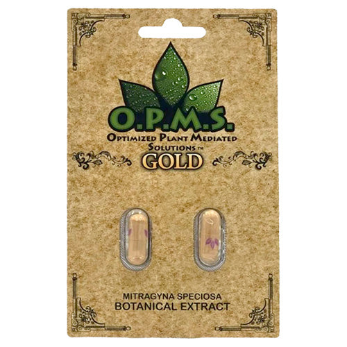 OPMS Tablets & Caplets Extract Capsules 2-Pack Gold
