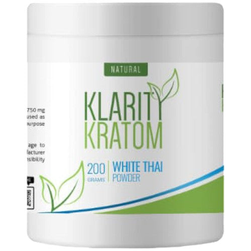 Klarity Kratom Powders Kratom 200gr White Thai