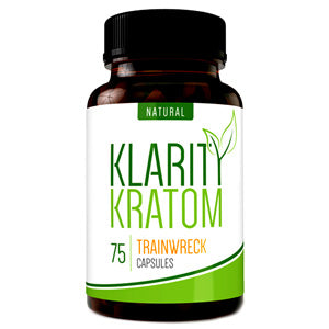 Klarity Kratom Tablets & Caplets Kratom 75ct Trainwreck