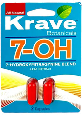 Krave Tablets & Caplets 7-OH Capsules 2-Per Pack