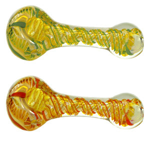 Unbranded Hand Pipe Fancy Art MIx (2939) Glass 3.5"