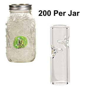 Unbranded Tips Clear (3036) Glass 3.0"