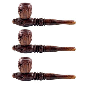 Unbranded Hand Pipe Elegant Handmade (3292) Wood 5.0"