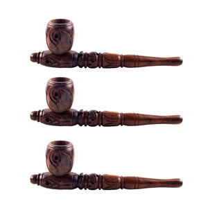 Unbranded Hand Pipe Elegant Handmade (3293) Wood 6.0"