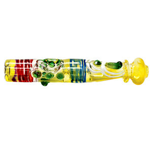 Unbranded Hand Pipe Steamroller (4522) Glass 7.0"
