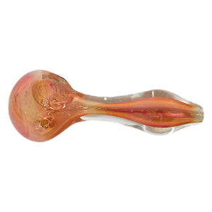 Unbranded Hand Pipe Golden Fumed (4689) Glass 4.5"