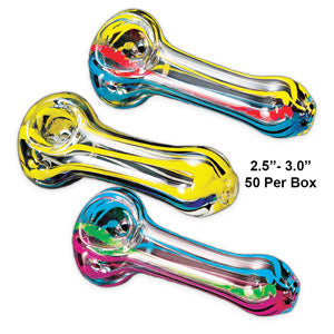 Unbranded Hand Pipe Mini (4701) Glass 2.5"