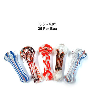 Unbranded Hand Pipe Mix (4703) Glass 3.5"