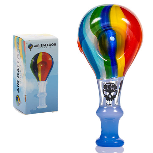 Toxic Hand Pipe Air BalloonTXH21 (7438) Glass 4.0"