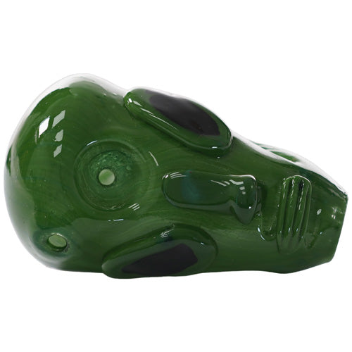 Unbranded Hand Pipe Alien (7450) Glass 5.0"