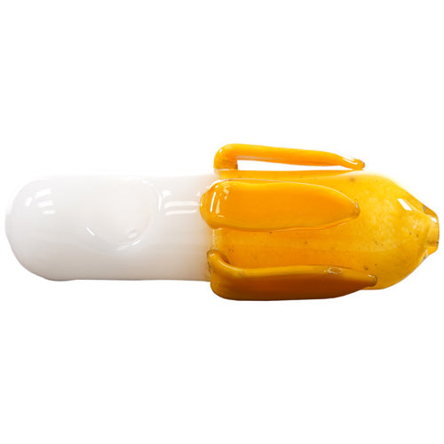 Unbranded Hand Pipe Banana (7472) Glass 5.0"