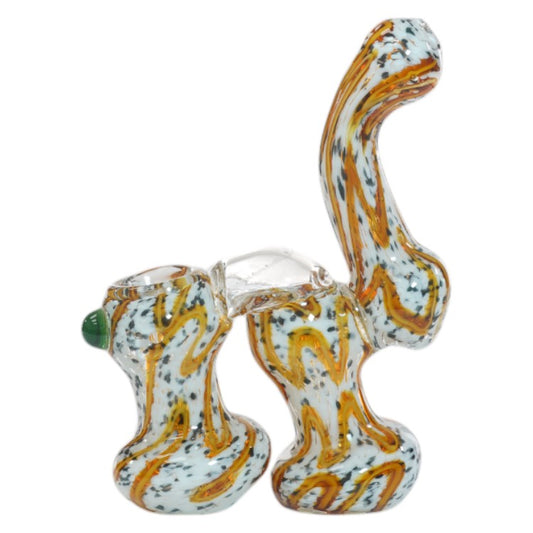 Unbranded Bubbler 2 Chamber (8896) Glass 6.5"