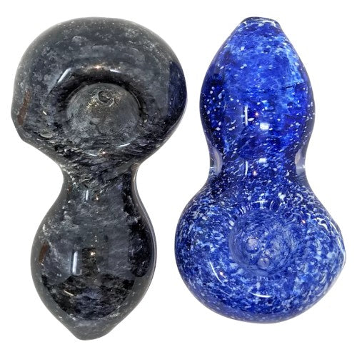 Unbranded Hand Pipe Frit Art Fat Body (114016) Glass 3.0"