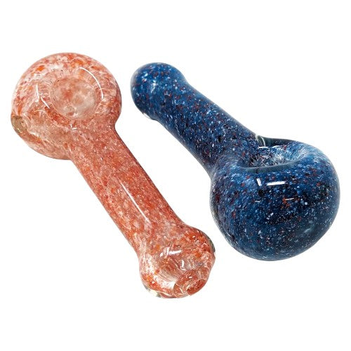Unbranded Hand Pipe Frit Candy (114060) Glass 4.0"