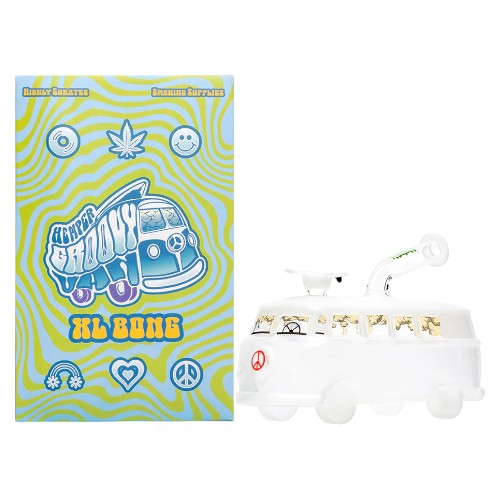 HEMPER Glass Groovy Van XL Bong (114117)  5.5"