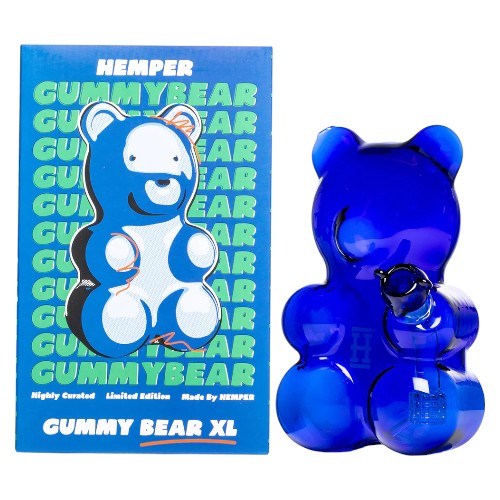HEMPER Glass Gummy Bear XL Bong (114120)  8.5"