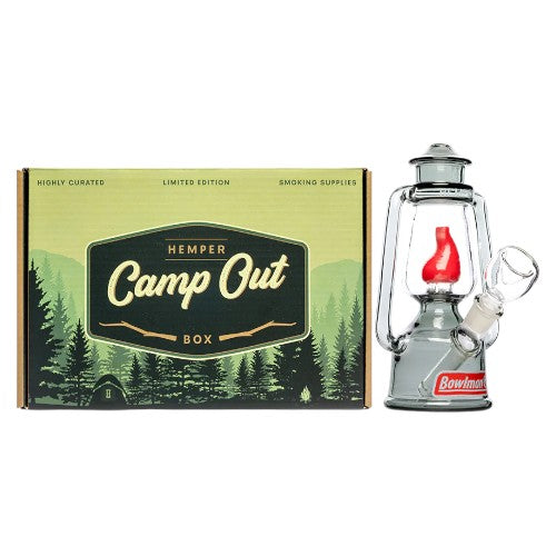 HEMPER Glass Bowlman Lantern Bong (114124)  7.0"