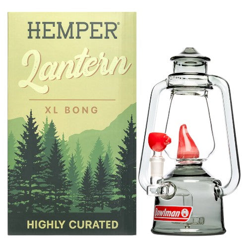 HEMPER Glass Bowlman Lantern XL Bong (114125)  10.0"
