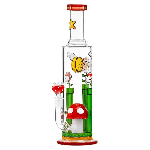 HEMPER Glass Gaming Flower XL Bong (114153)  10.0"