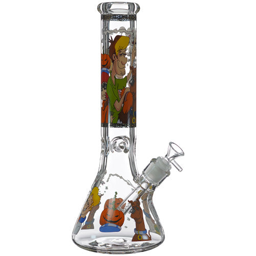 Unbranded Glass 9mm Cartoons (5530)  13.5"