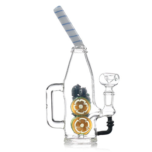 Unbranded Glass Summer Rig (8075) Blue 7.0"