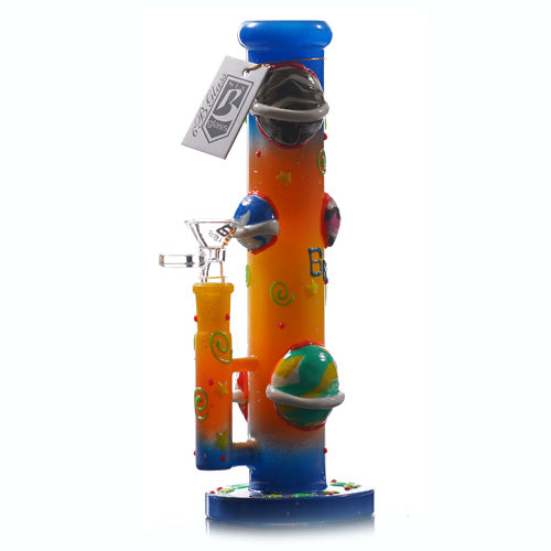 6B Glass Glass Galaxy (8276) Assorted Colors 9.5"