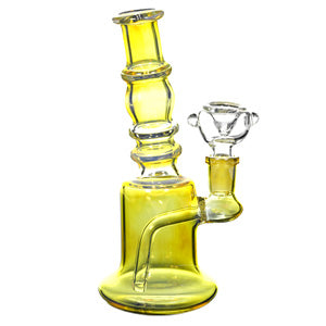 Unbranded Glass Fumed (8311) Yellow 7.0"