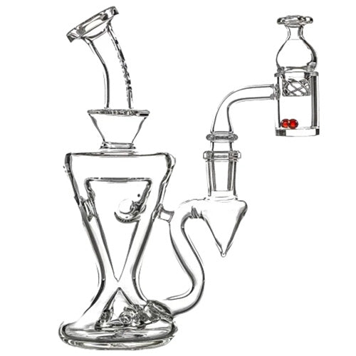 Toxic Glass Sunday Cup Fabb Egg Comeplete Set (8518)  7.0"