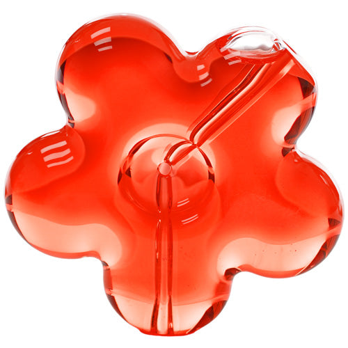 Unbranded Hand Pipe Glycerin GHP1748 (4572) Glass 3.0" Red