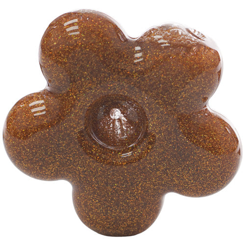 Unbranded Hand Pipe Glycerin GHP1748 A (4574) Glass 3.0" Gold