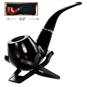 Unbranded Hand Pipe Sherlocks-30077 (4718) Wood 5.0" N6