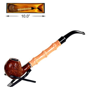 Unbranded Hand Pipe Sherlocks-GS30268 (4719) Wood 5.0" N3
