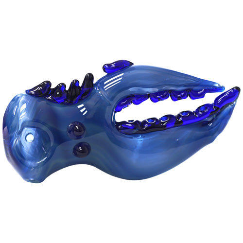 Unbranded Hand Pipe Lobster-SB2862 (7474) Glass 5.0" Blue
