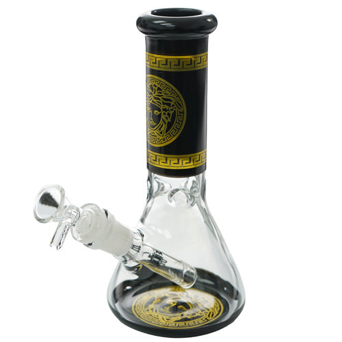 MOB Glass Glass BK (6003) 8.0" Black Versace
