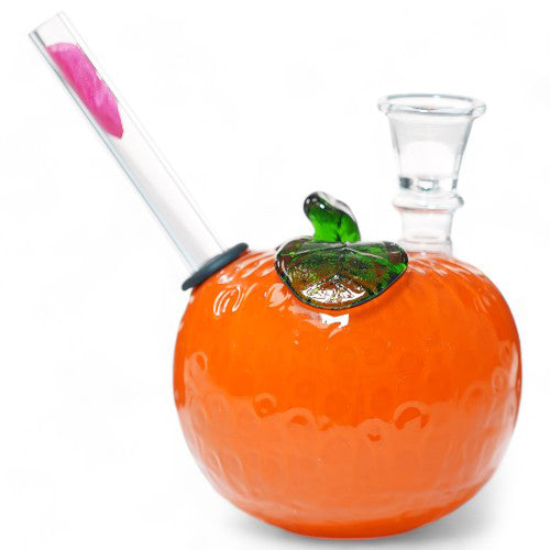 Unbranded Glass Party (6205) 6.0" Red Apple