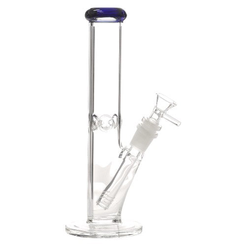 Unbranded Glass STR 90mm dia (6493) 10.0" Blue