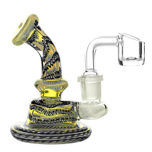 Unbranded Glass Full Twiste (6531) 5.0" Black