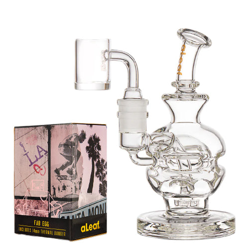 aLeaf Glass Fab Includes 14mm Thermal Banger (6593) 6.0" Egg