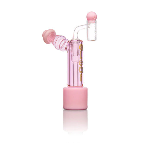 aLeaf Glass The Standing Bubbs (6594) 7.0" Pink