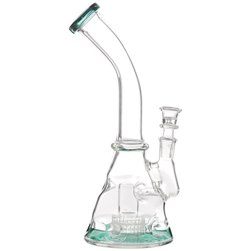 Unbranded Glass Pocket (6598) 10.0" Teal
