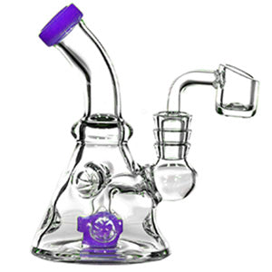 Unbranded Glass Tree (6680) 6.0" Purple