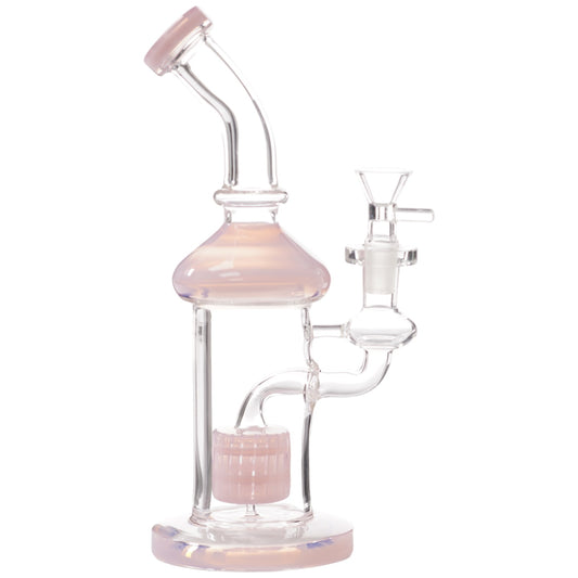 Unbranded Glass Fancy (7028) 8.5" Pink