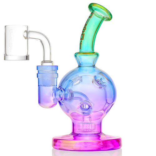 aLeaf Glass Fab Sphere With 14 mm Thermal Banger (7149) 7.0" Ombre