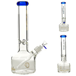 Bougie Glass Glass 9mm Thickness (7528) 14.0" Blue