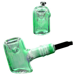 Diamond Glass Glass Sherlock (7678) 5.5" Teal